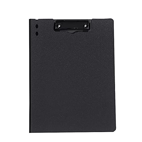 Mafeloe File Folder Clipboards, A4 Size File Cover Folder Writing Clipboards With Metal Clip,Collapsible 360 Degree Clip Board F